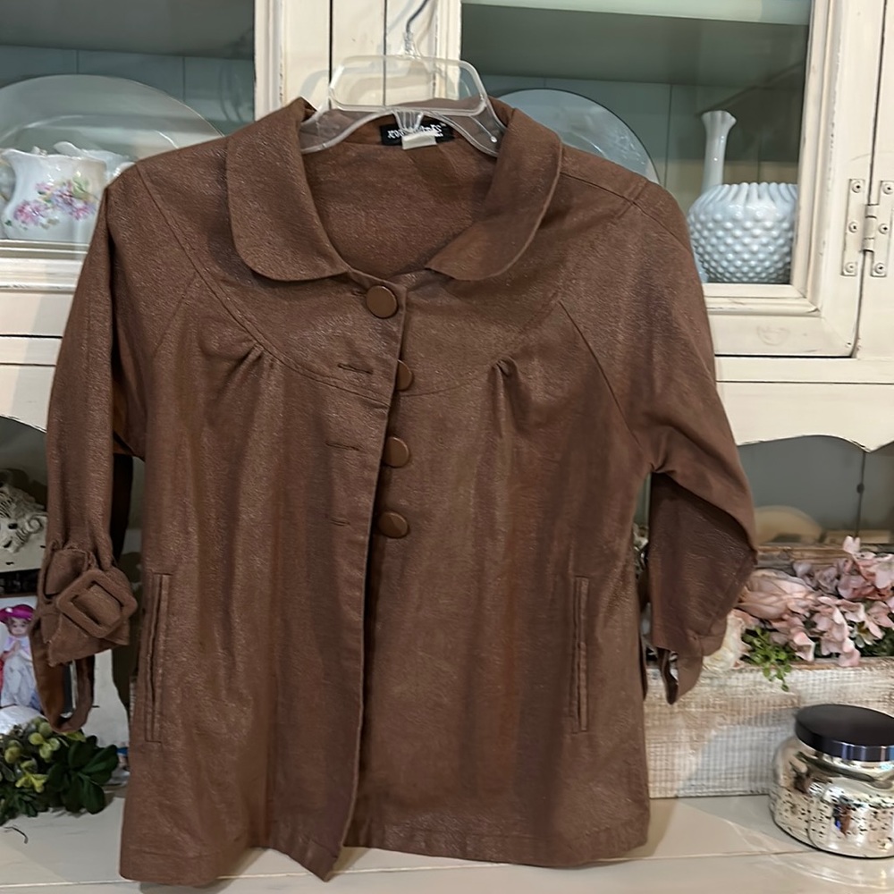 Brown Roommates jacket